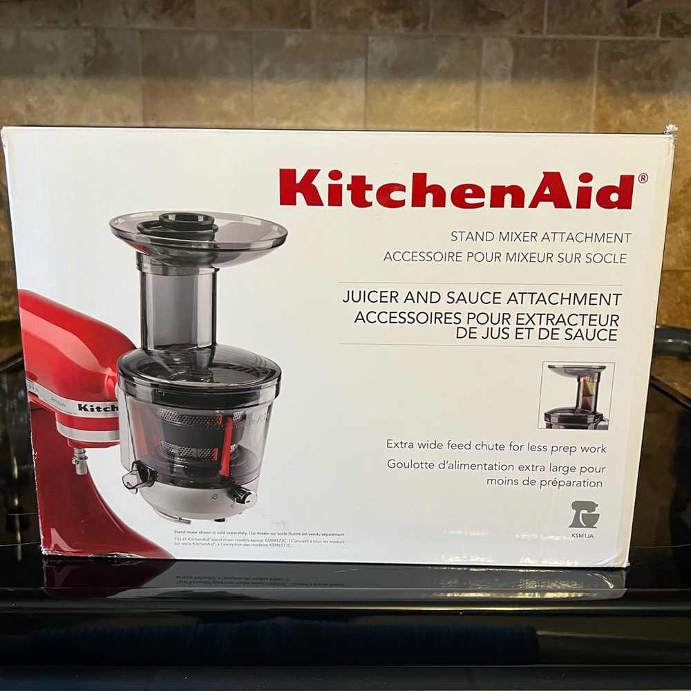 Kitchenaid Juicer and Sauce Stand Mixer Attachment